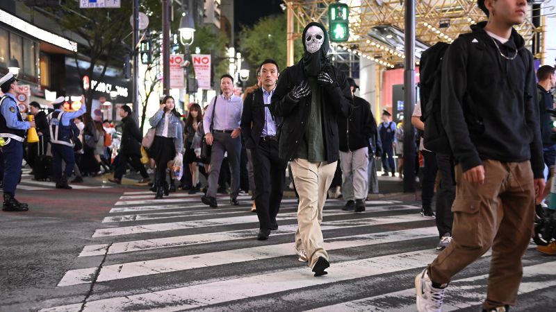 The Shibuya area of Tokyo is famous for Halloween. Locals want to change that