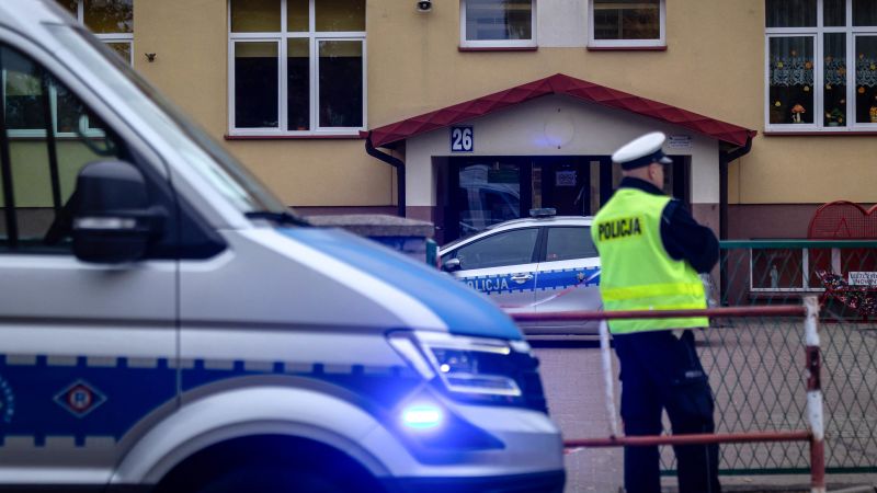 Polish schools: Police arrest dozens and inspect 50,000 schools after twin attacks