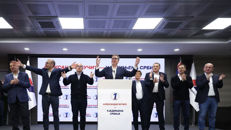 Serbian leader admits defeat of student-led movement in dramatic political change
