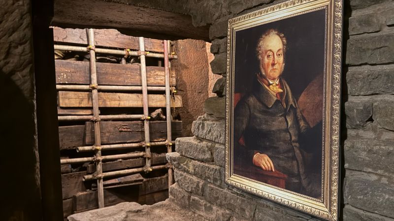An underground network of tunnels has been discovered beneath Liverpool. Now the workers think they have solved the mystery.