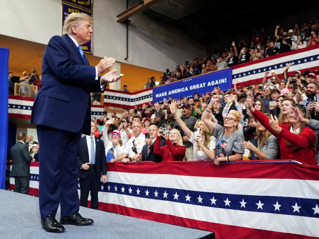 President Trump defiantly talks about potential midterm elections at Ohio Republican rally | 2026 US midterm election news