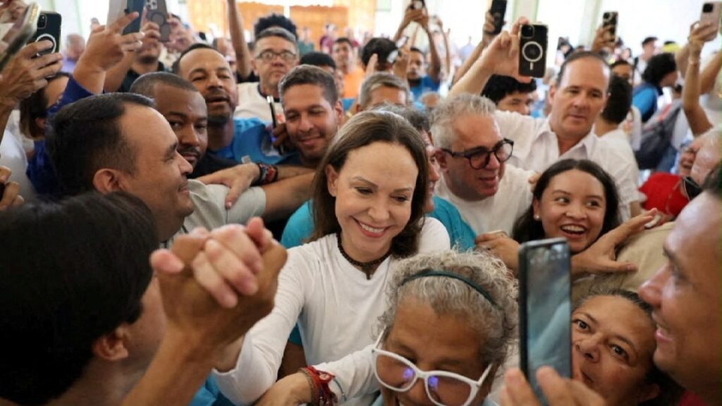 Venezuelan opposition leader Maria Colina Machado returns from exile | Venezuelan opposition leader Maria Colina Machado Tension news between the US and Venezuela