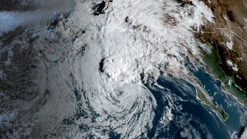 San Diego is under rare tropical storm watch with Rachel likely to cause coastal flooding, heavy rain and strong winds